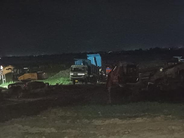 Each inch of vacant space behind it is for New Gorakhpur.